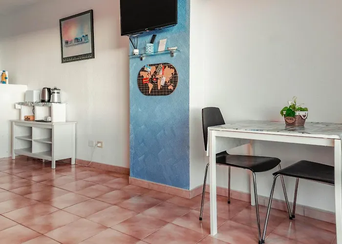 アパート Cristianos Estudio Vista Mar